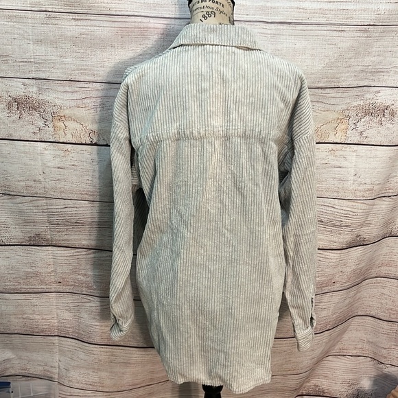 BDG Corduroy Shirt Jacket Shacket Urban Outfitters Oversized Button Down Large - Picture 8 of 12
